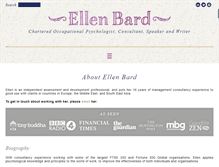 Tablet Screenshot of ellenbard.com